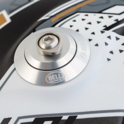 Bell RS7 PRO Stamina Gray HANS helmet