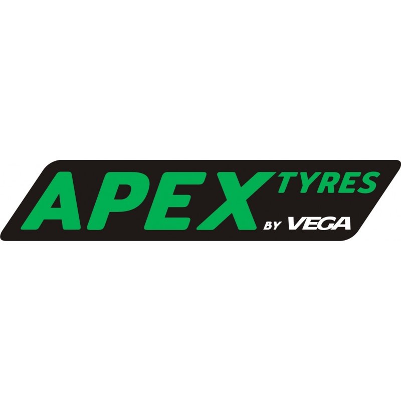 Apex by Vega Hard set of tires 4.50/7.10 Green pour Kart Raci