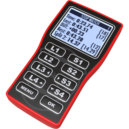 Unipro Unistop V2 Stopwatch Vermelho