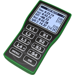 Unipro Unistop V2 Stopwatch Green