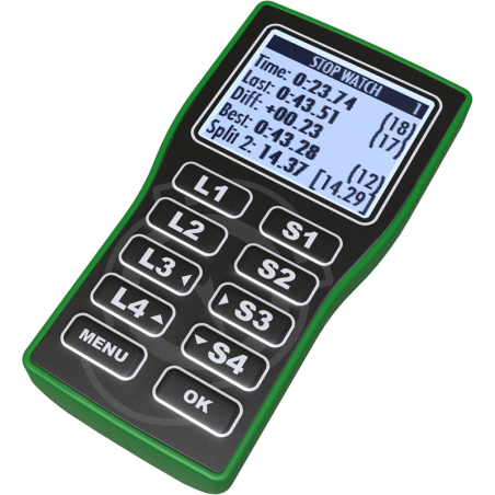 Unipro Unistop V2 Stopwatch Green