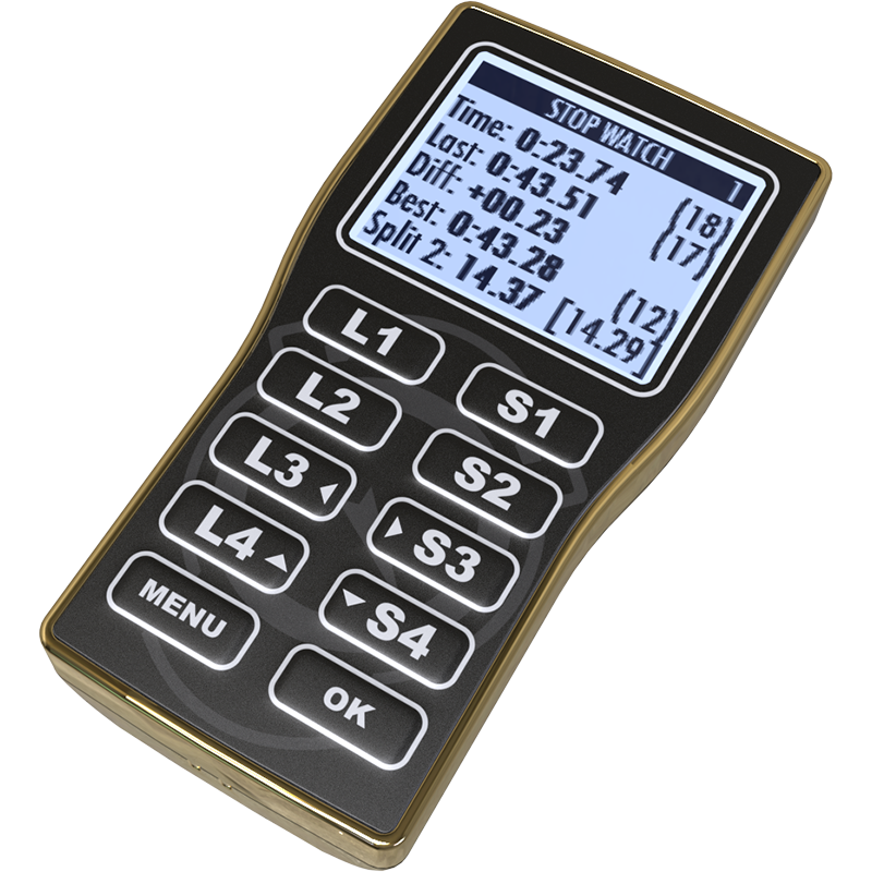 Unipro Unistop V2 Stopwatch Gold | Kart Racing