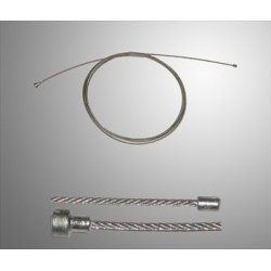 Gaszug 1,5 mm x 250cm mit zwei Brustwarzen