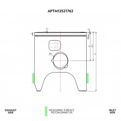 Vollhartmetallkolben TM KZ-R1 Ø53,93 (flach 4°)