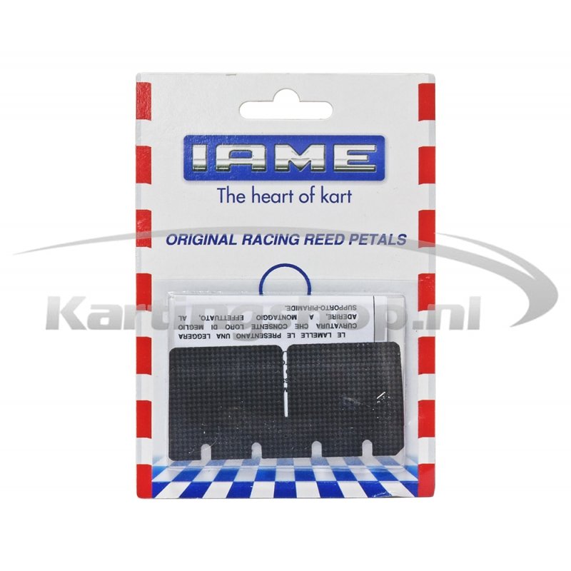 Kit de placa de diafragma Iame X30 de carbono