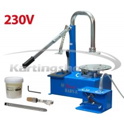 Dispositivo de montagem e desmontagem de pneus elétricos