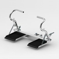 RR Mini Pedal Relocation Bracket Conjunto