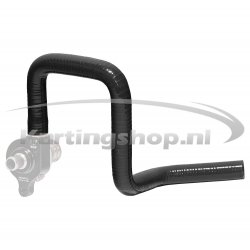 New-Line curved water hose Musta