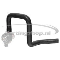 New-Line curved water hose Zwart