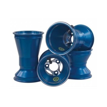 Set velgen 130/210 AMV Wheel aluminium, Racing, Blauw, open