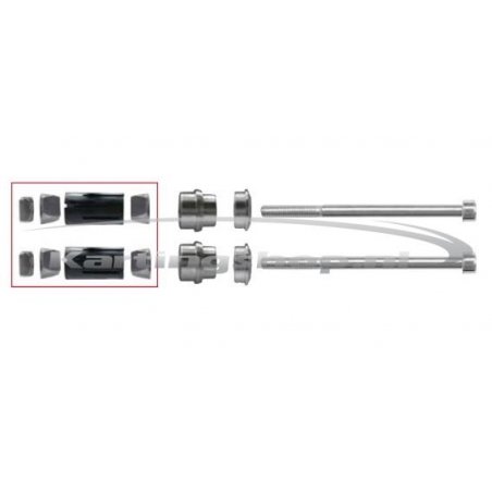 CRG rear bumper mounting left + right 30mm