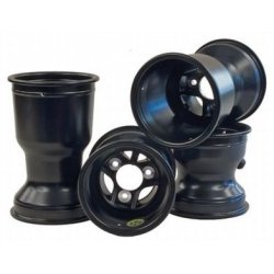 Llantas de magnesio 130/210 conjunto AMV, Carreras, negro, abierto