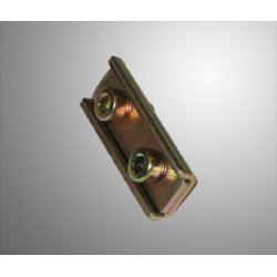 Throttle Cable Clamp with Plates and Screws