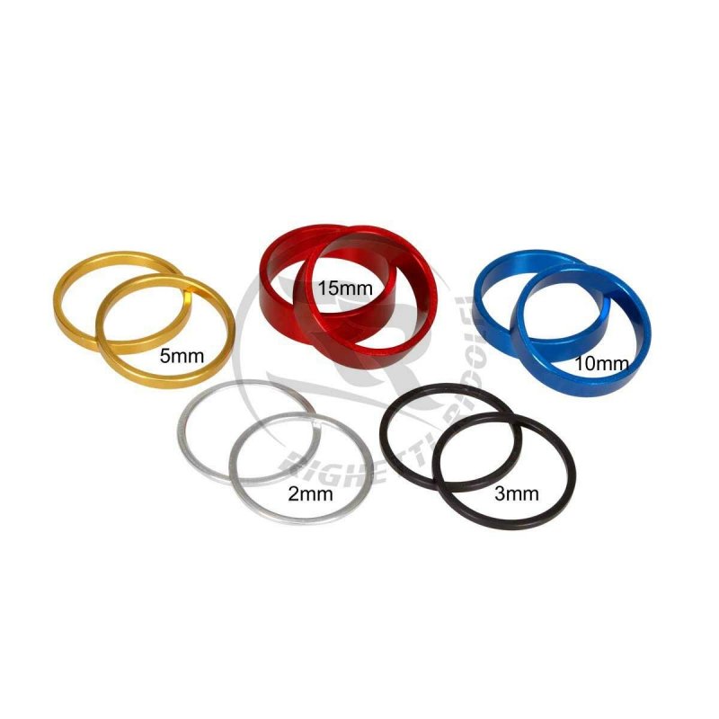 RR Anti-slip Spacer set para 50mm wheel hub