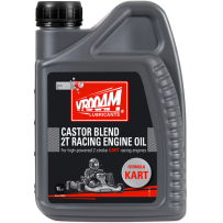 VROOAM Castor Blend EVO 2T Kart Corrida Oil