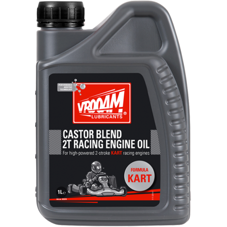 VROOAM Castor Blend EVO 2T Kart-Racing Oil