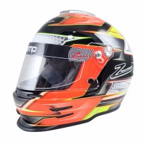 Zamp RZ 42 Children's kart helmet Orange-Yell | Kart Racing