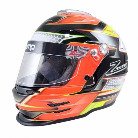 Zamp RZ 42 Children's kart helmet Oranssi-Yellow