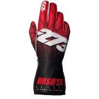 Minus 273 POLY 3 handschoenen Zwart-Rood-White