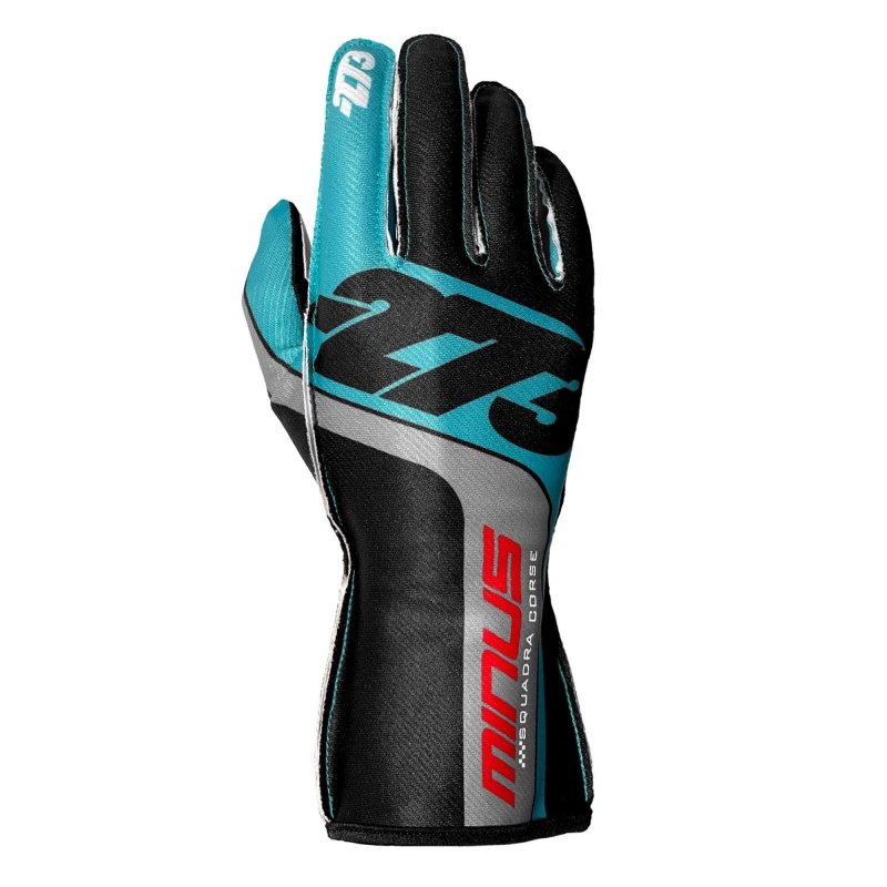 Guantes Minus 273 GP-R Negro-Verde-Plata