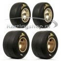 Maxxis Rookie yellow set of tires 10 x 4.00-5/11 x 5.00-5