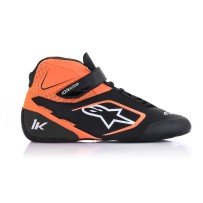 Alpinestars Tech 1-K V2 kart schoenen Zwart-Fluo Oranje-Wh