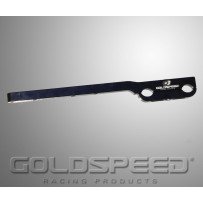 Goldspeed exhaust bracket 30×92mm Schwarz