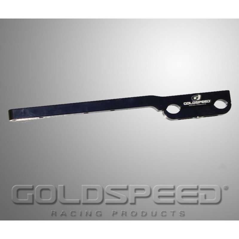 Guldspeed exhaust bracket 30×92mm Sort