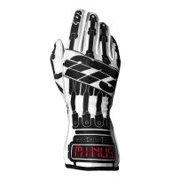 Minus 273 Supervillain handschoenen White-Zwart-Rood