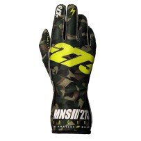 Minus 273 Camo 3 Army Handsker Sort-Fluo-Yellow
