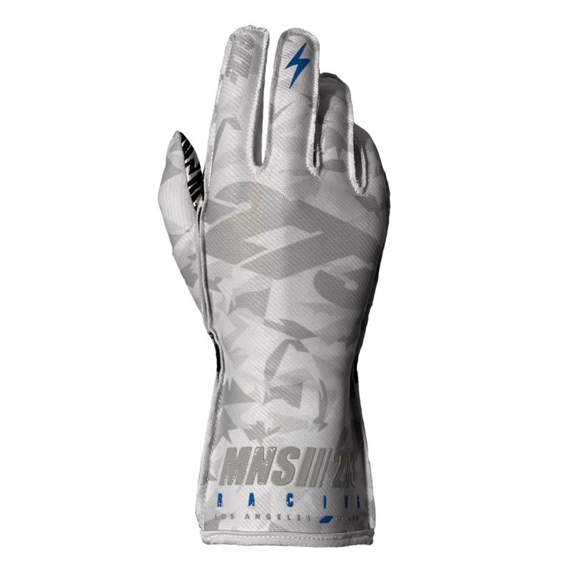 Guantes Minus 273 Camo 3 Blanco-Gris-Plata