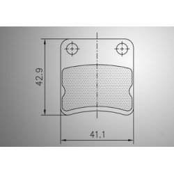 Juego pastillas de freno Mini Parolin-Falcon-KR