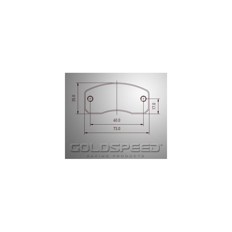 Set remblokken Birel en Wildkart van Goldspeed Racing -405