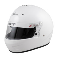 Zamp RZ 56 White Kart Helmet | Kart Racing