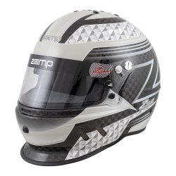 Casco da kart Zamp RZ 65D Carbon Nero-Grigio