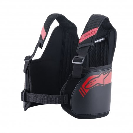 Protector Costillas Niño Alpinestars Bionic Negro-Rojo
