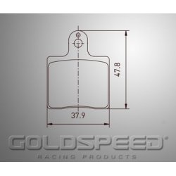 Aseta jarrupalojen 2000 UP CRG VEN / Maddox / Gillard Gold Speed ​​Racing -472