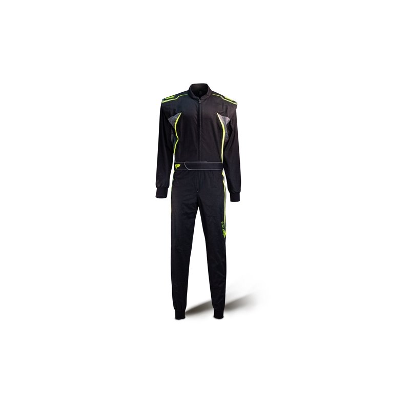 Speed Detroit HS-3 Hobby Overall Sort-Neon Yellow-Grey