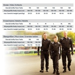 Speed Detroit HS-3 Hobby Overall Noir-Rouge-Gr | Karting
