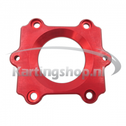 TM KZ-R1 Flange para entrada de borracha Vermelho 13052