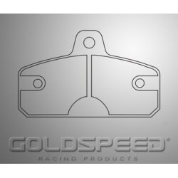 EKS set di pastiglie freno / Kombi / Birel Velocità Oro 16 millimetri Corsa -484