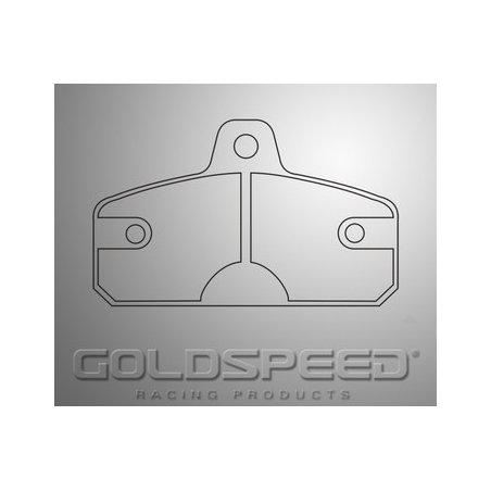 Set remblokken EKS/Kombi/Birel 16mm van Goldspeed Racing -484