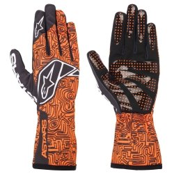 Alpinestars Tech 1-K Race Vertical Gloves Fluo Orange