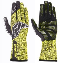 Alpinestars Tech 1-K Race V2 Vertical Handsker Fluo Yellow
