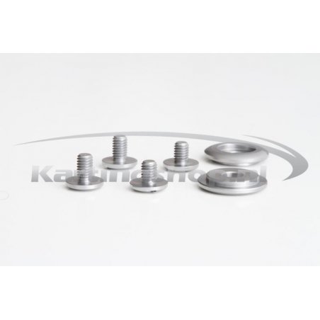 Antman Arai visor mounting kit CK-6 Gun Metal | Kart Racing