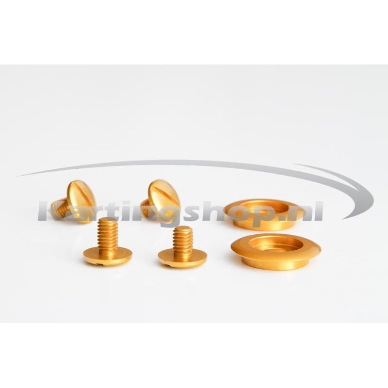 Kit de montaje de visera Antman Arai GP-6K-SK-6 Gold