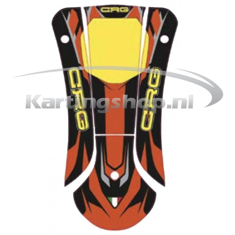 Juego de adhesivos para alerón delantero CRG KG 507