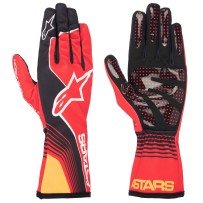 Alpinestars Tech 1-K Race V2 Future Kinderhandschuh Rot-Orange