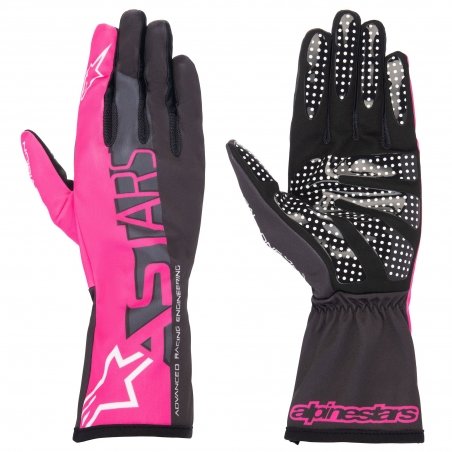 Handschuhe Alpinestars Tech 1-K Race V2 Advance Lila-Schwarz