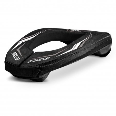 Sparco K-Ring Neck Protector Black-White – Kart Racing Performanc